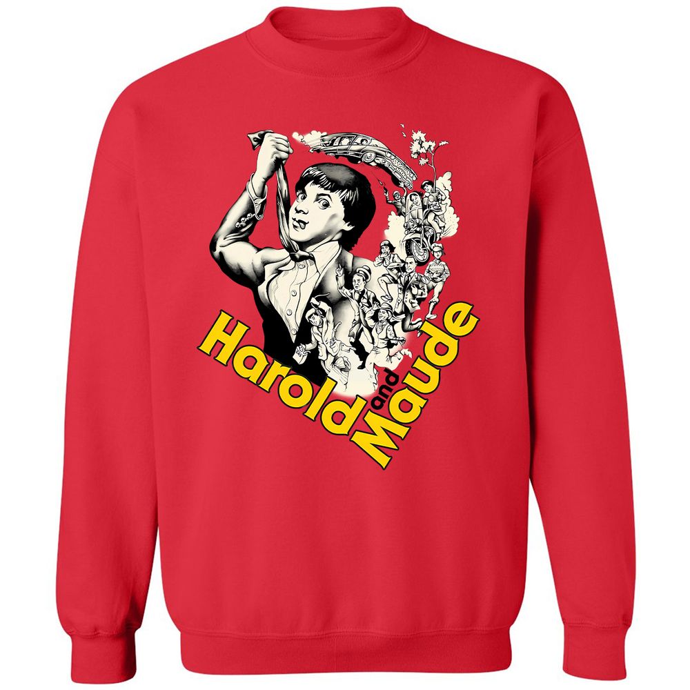Classic Unisex Sweatshirt - Q8ZWV8F6 - Red - 5