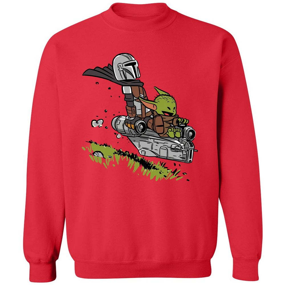 Classic Unisex Sweatshirt - EP3QFM5U - Red - 5