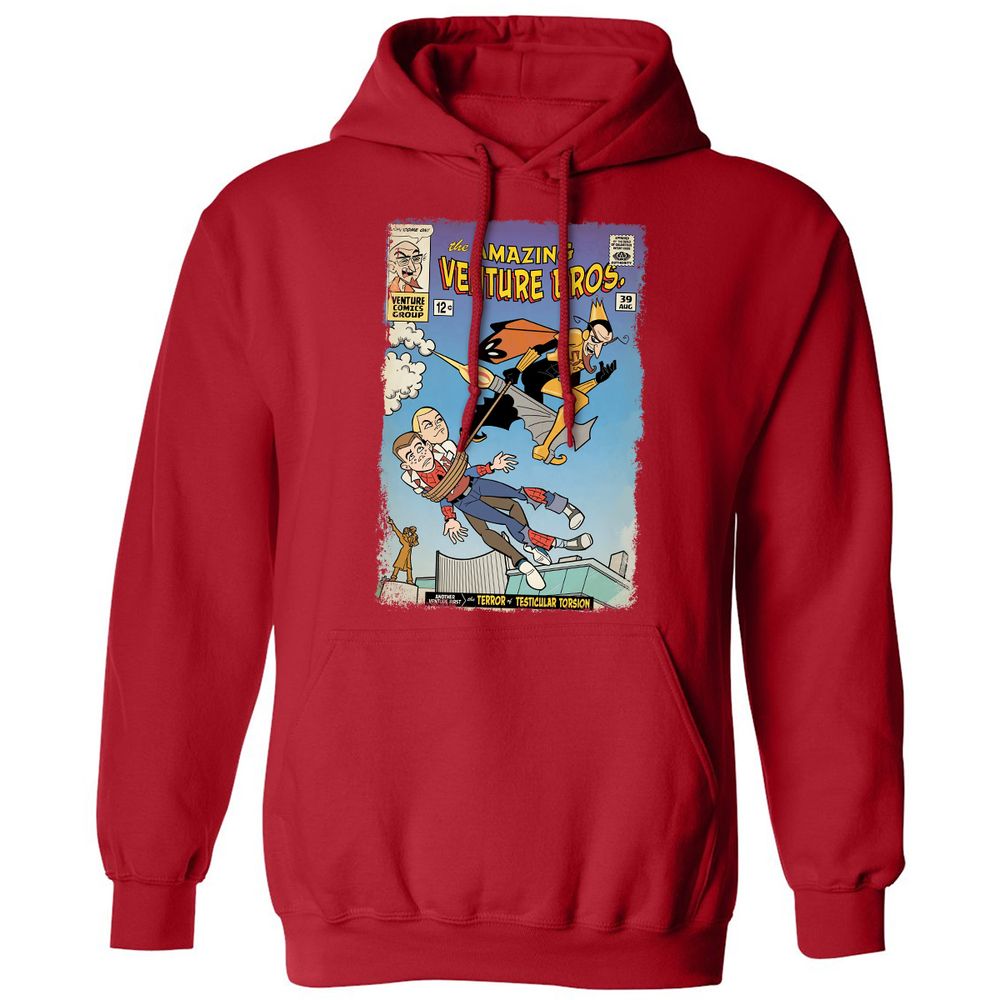 Classic Unisex Hoodie - ZPR3V63Q - Red - 5