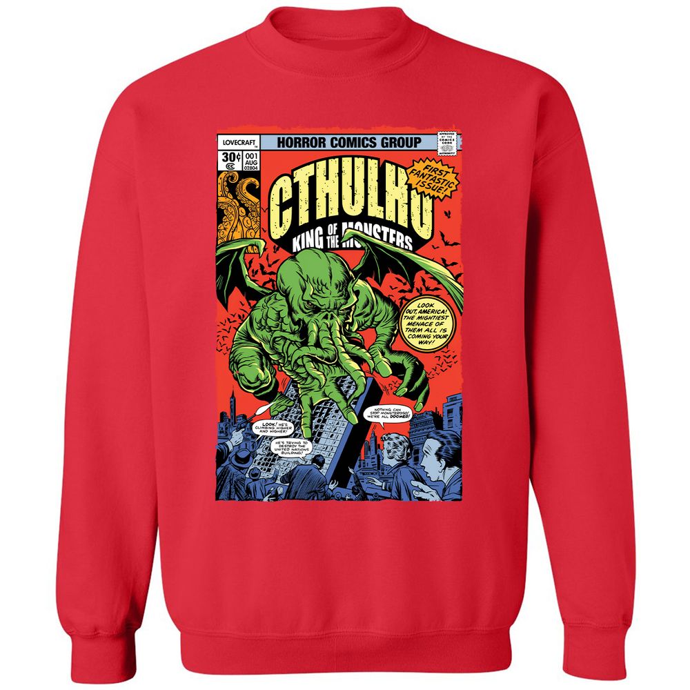 Classic Unisex Sweatshirt - XX88R3GM - Red - 5