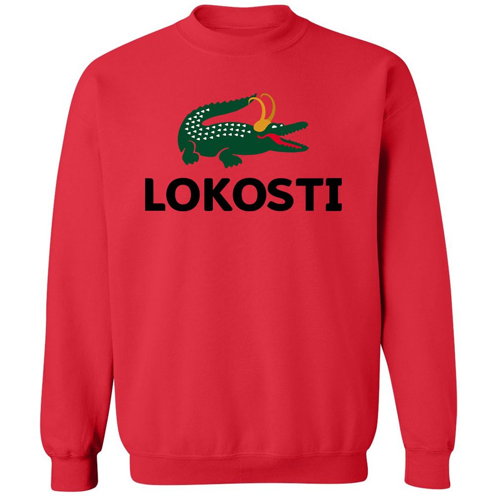 Classic Unisex Sweatshirt - 2RPQVLSA - Red - 5