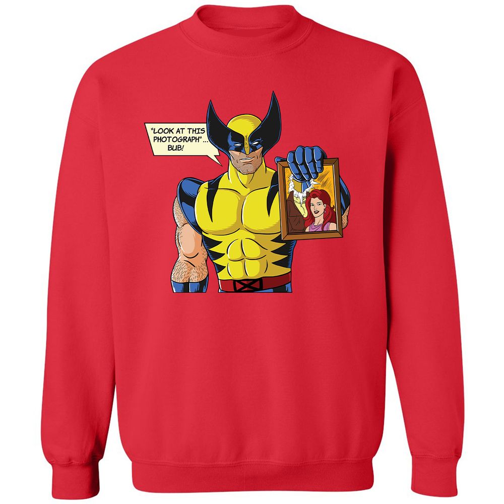 Classic Unisex Sweatshirt - 7V6BX263 - Red - 5