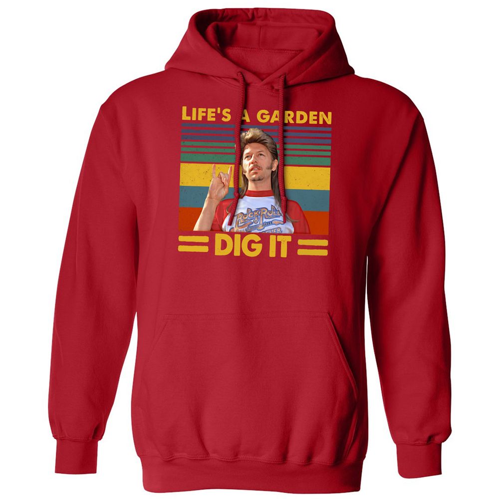 Classic Unisex Hoodie - 432GL43D - Red - 5