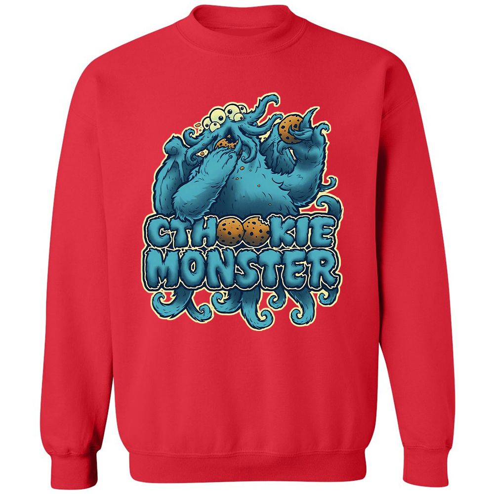 Classic Unisex Sweatshirt - EEVA9NR8 - Red - 5