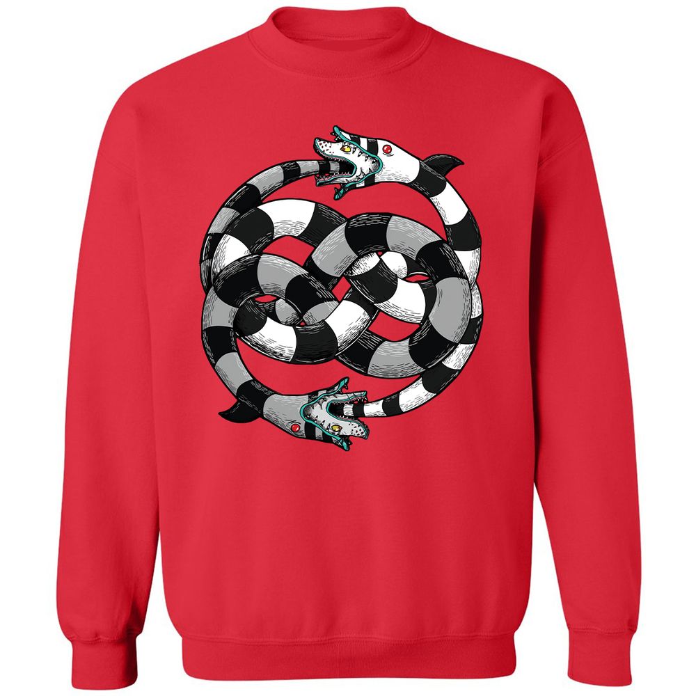 Classic Unisex Sweatshirt - LMVMBHBT - Red - 5