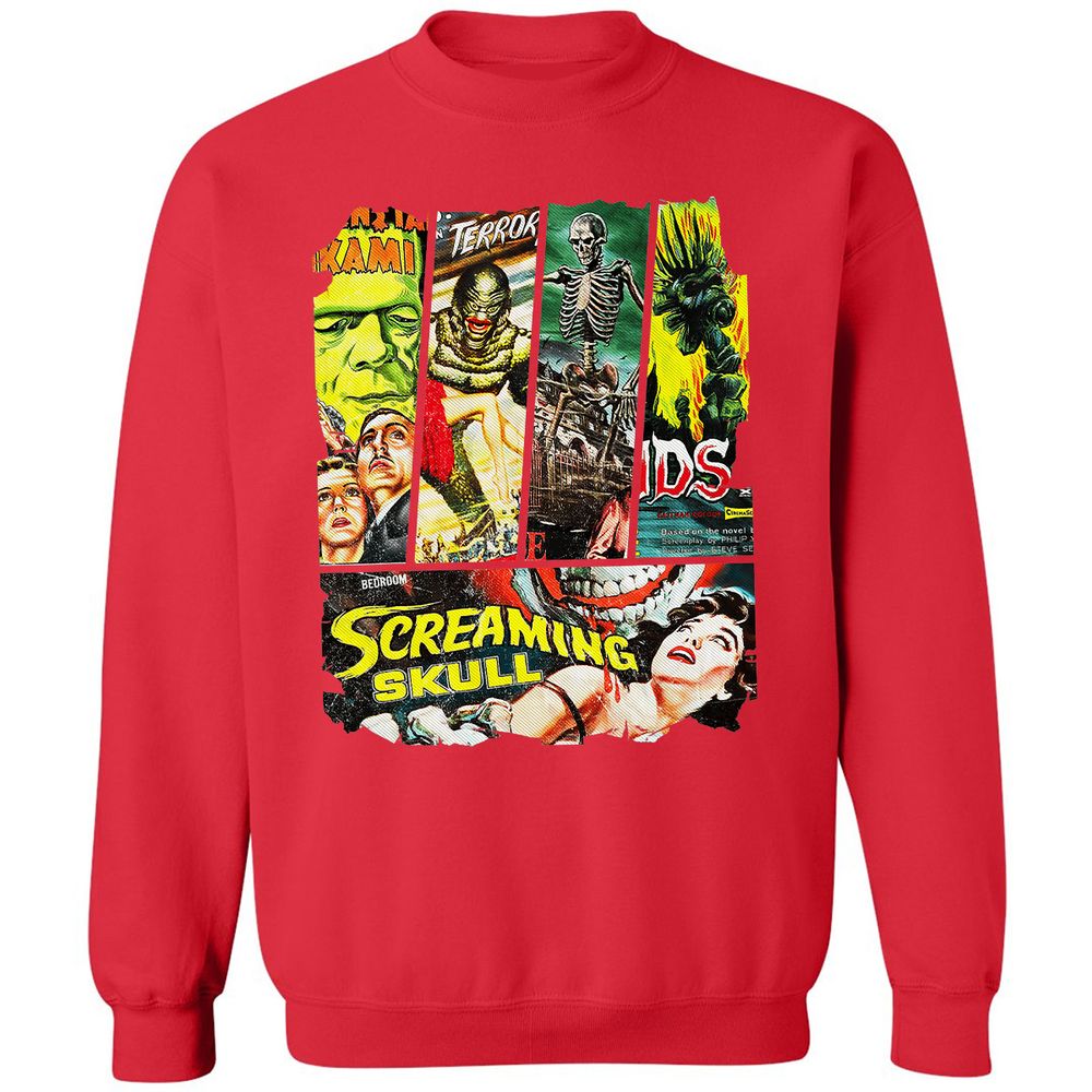 Classic Unisex Sweatshirt - 36983N6L - Red - 5