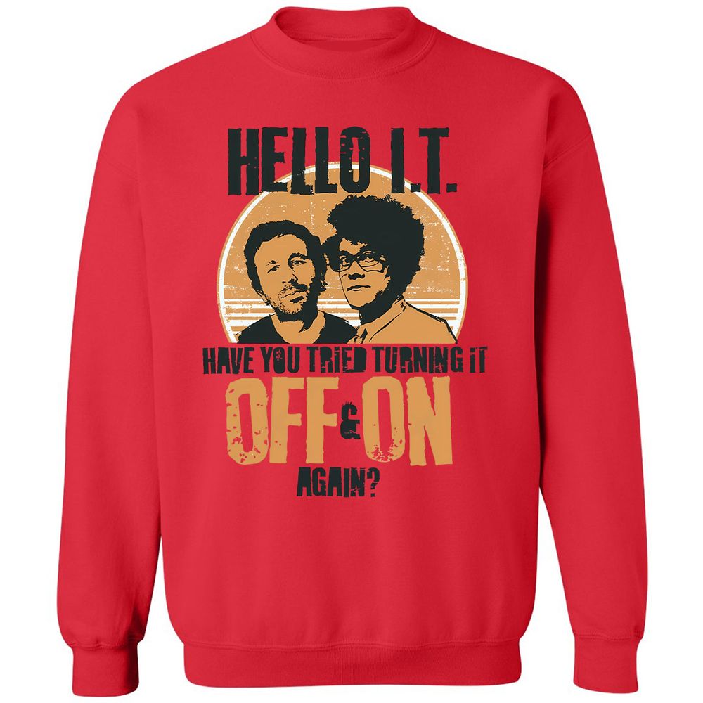 Have You Tried Turning It Off & On Again - Red - 5