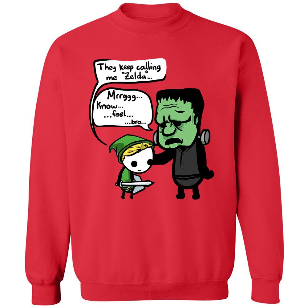 Classic Unisex Sweatshirt - 1SX4KCK1 - Red - 5