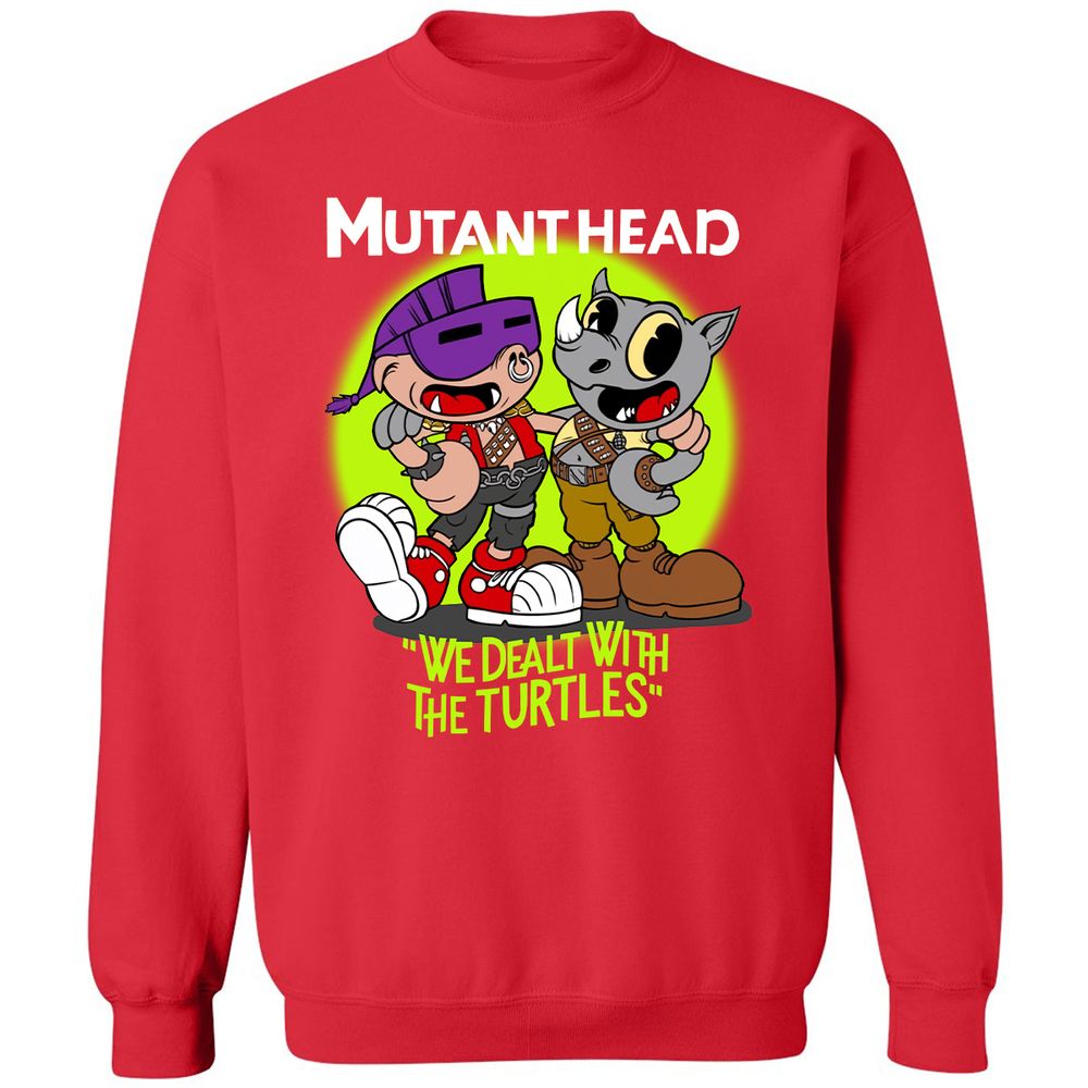 Classic Unisex Sweatshirt - UJYJLRDA - Red - 5