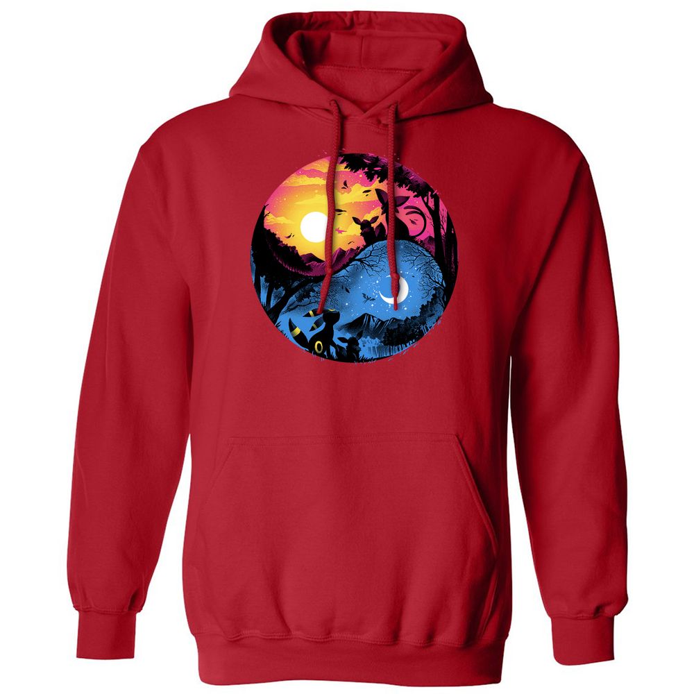 Classic Unisex Hoodie - AZLWF9UF - Red - 5