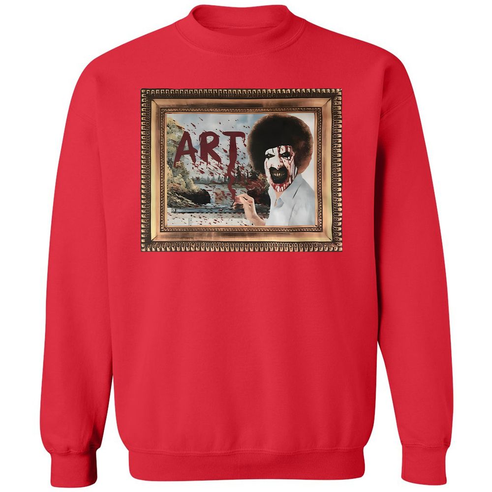 Classic Unisex Sweatshirt - KQ7MKM3H - Red - 5