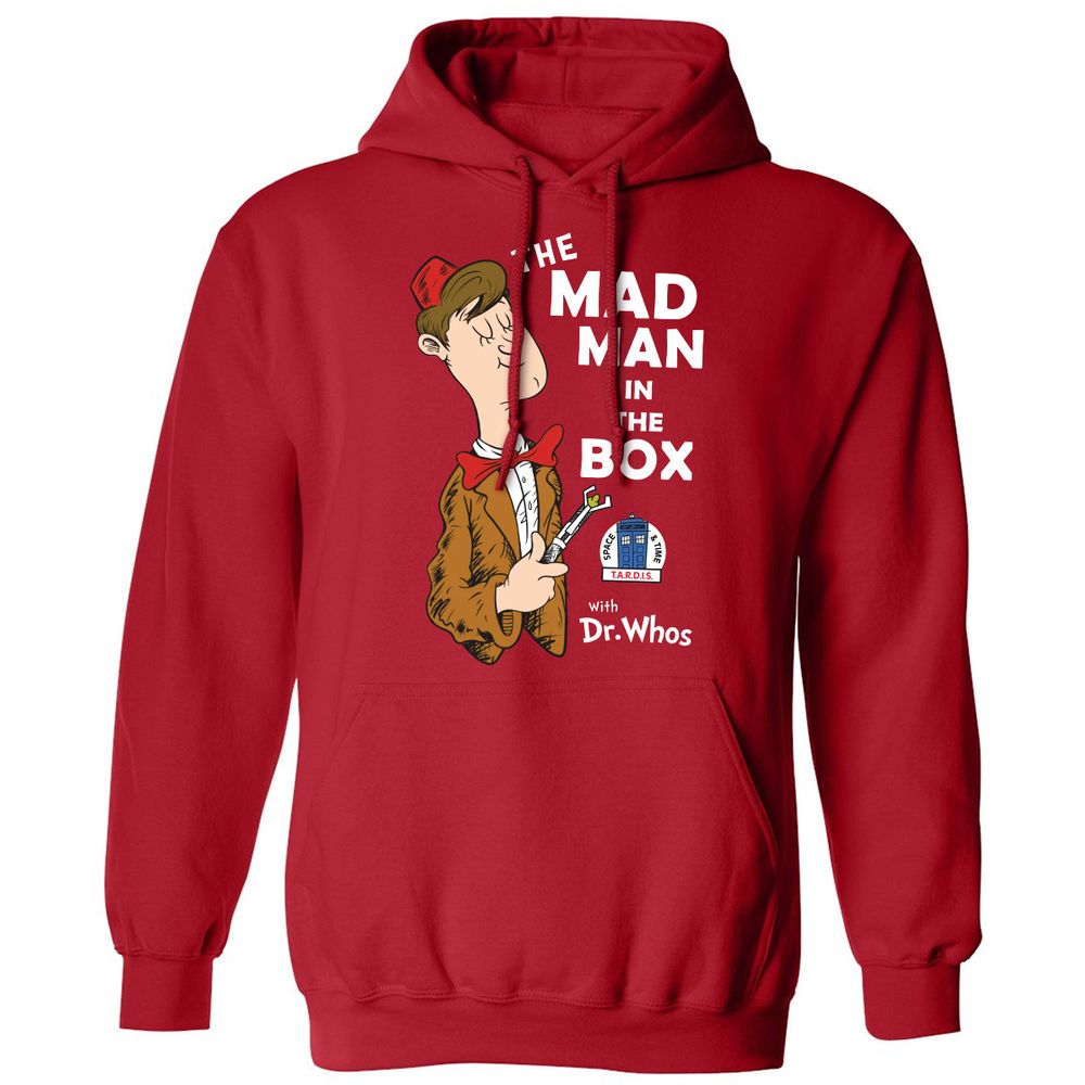 Classic Unisex Hoodie - D3DHUKRE - Red - 5