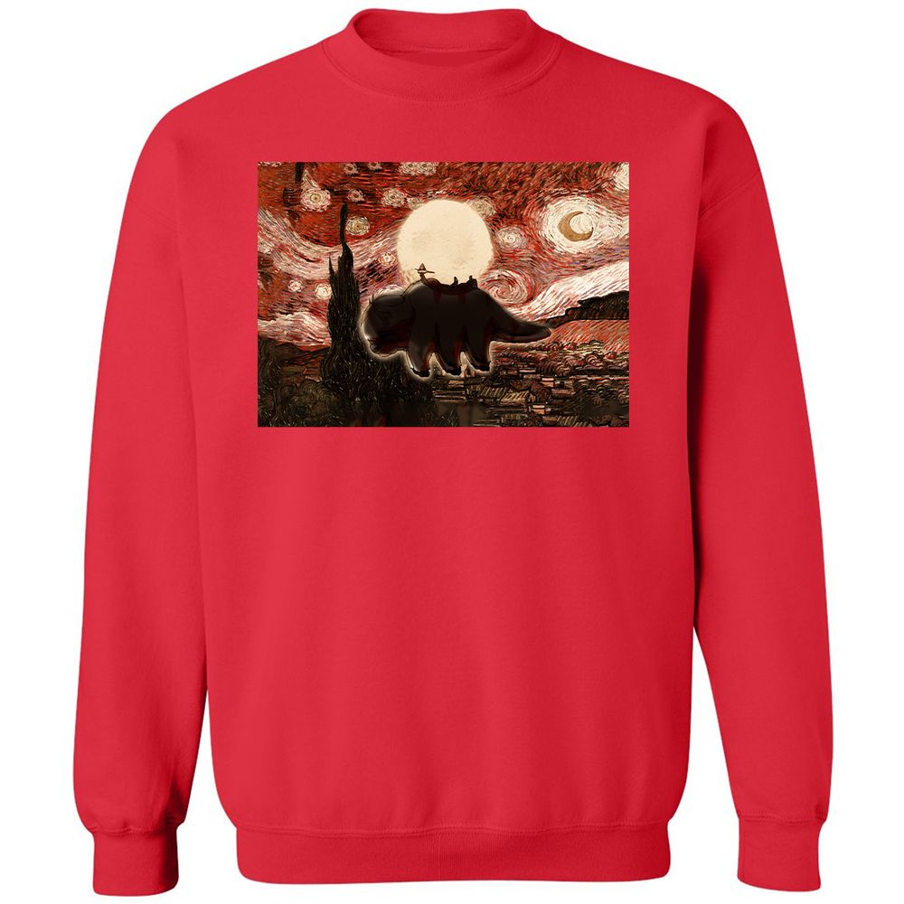Classic Unisex Sweatshirt - BYBBMVDU - Red - 5