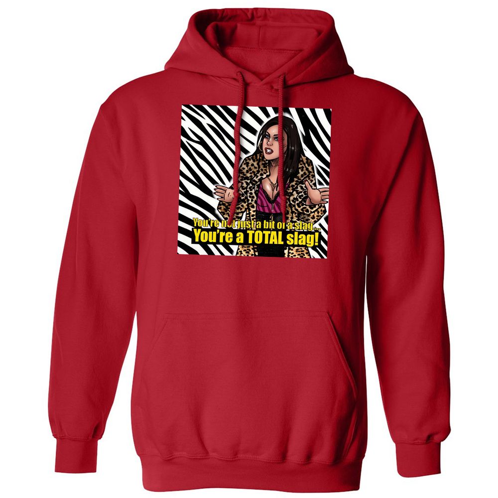 Classic Unisex Hoodie - VZBFFWMS - Red - 5