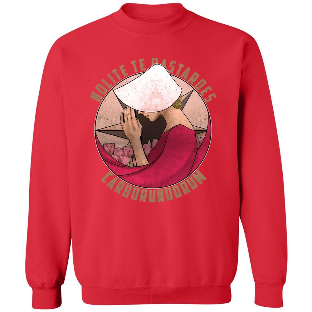 Classic Unisex Sweatshirt - CSHGJX4N - Red - 5