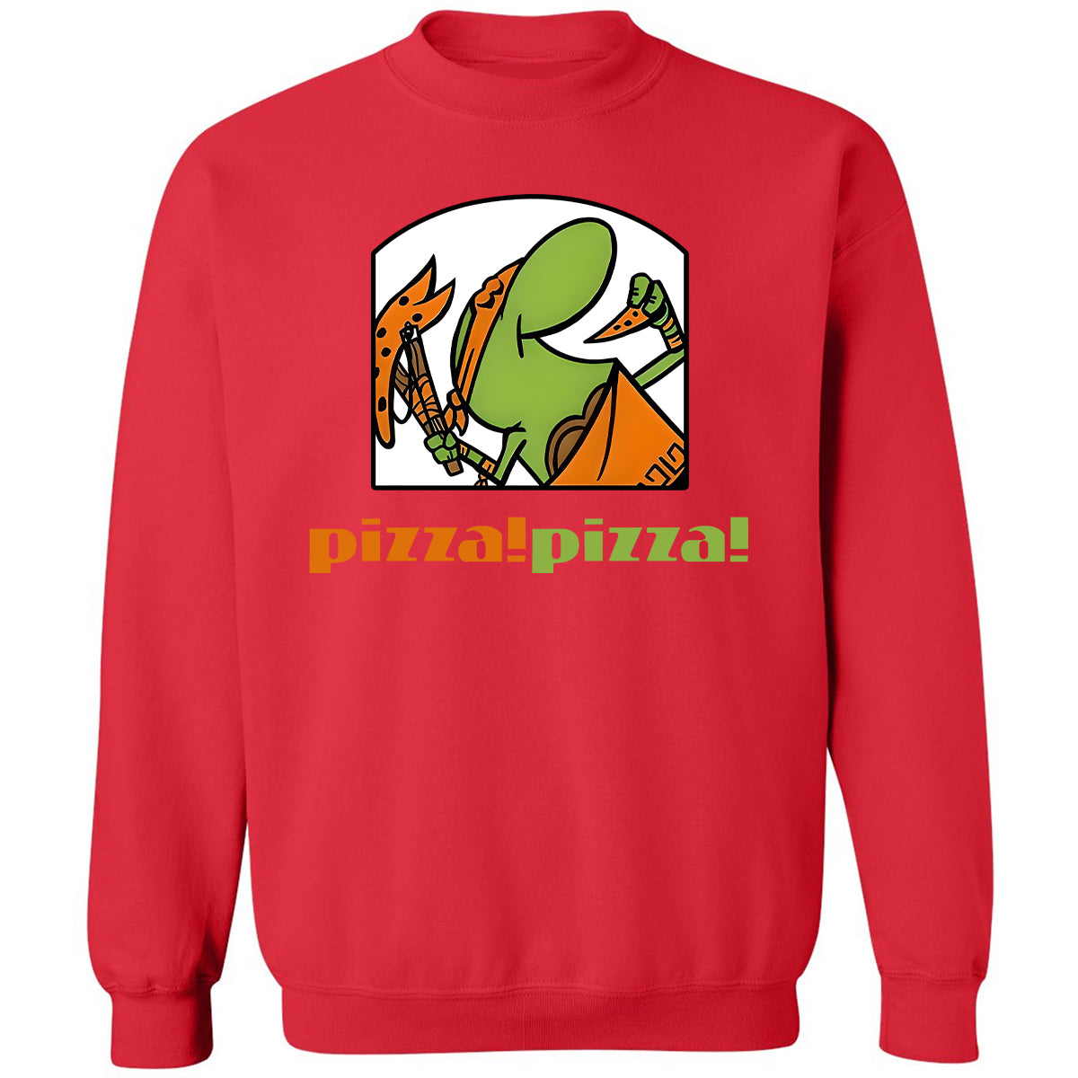 Classic Unisex Sweatshirt - XPQJJ3CU - Red - 5