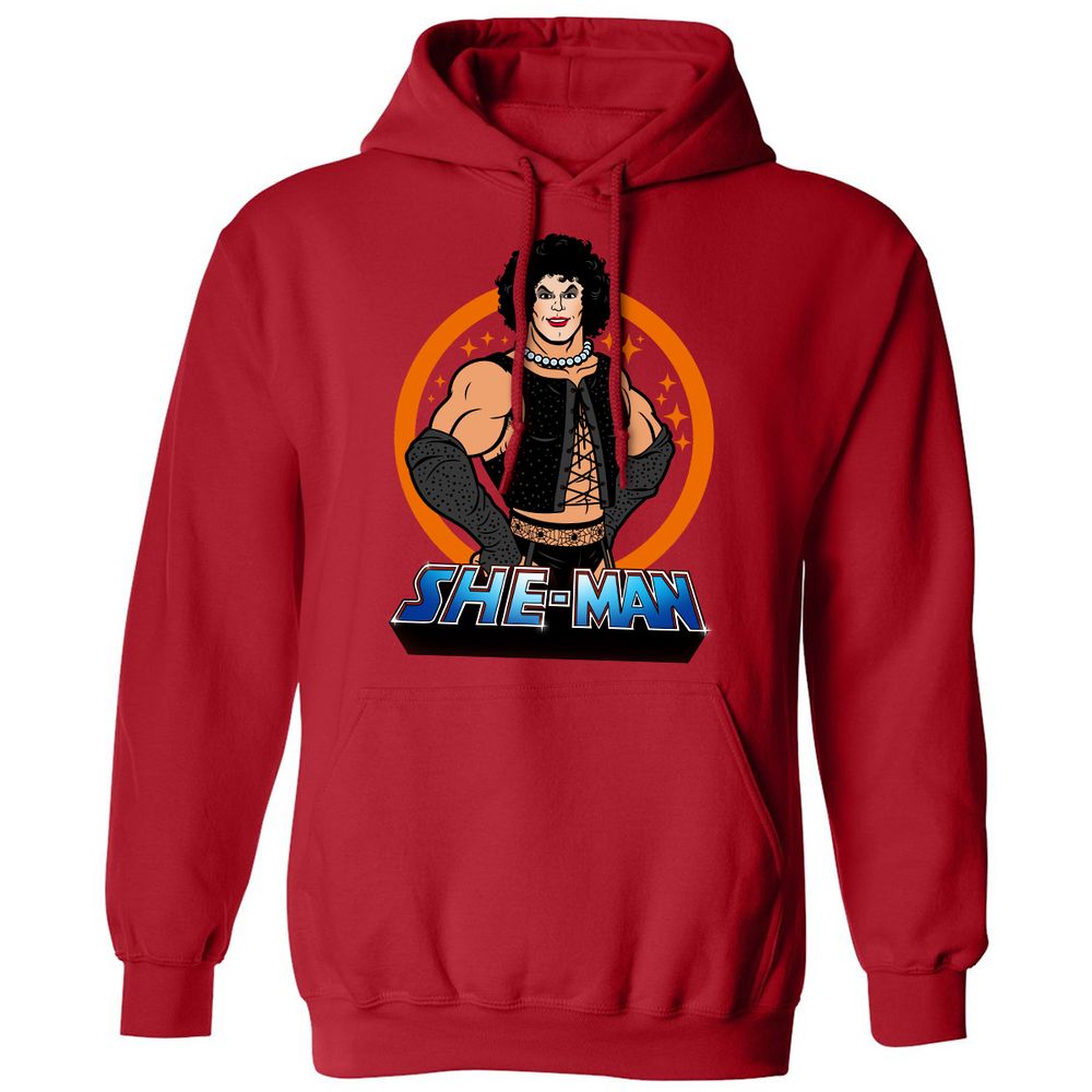 Classic Unisex Hoodie - 3GPZLP5K - Red - 5