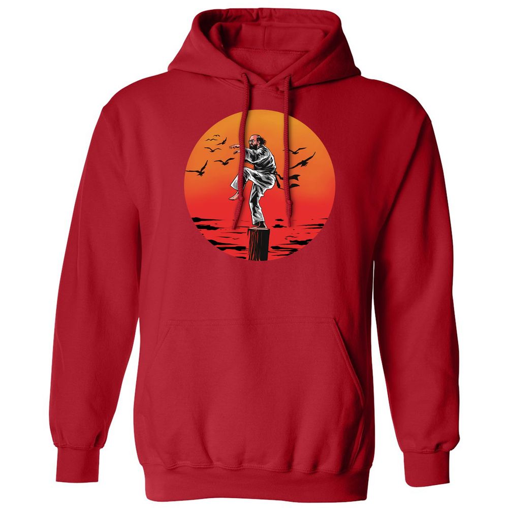Classic Unisex Hoodie - MSH91W8B - Red - 5