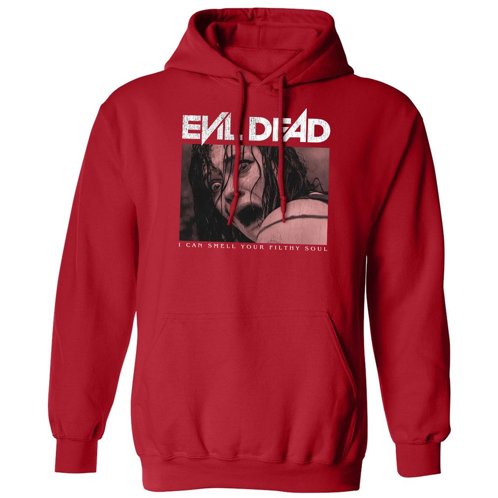 Classic Unisex Hoodie - Black - Red - 5