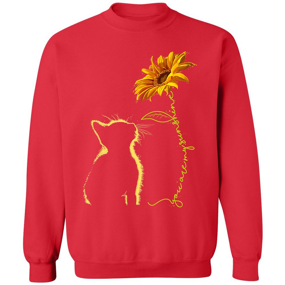Classic Unisex Sweatshirt - LYHYVKDF - Red - 5