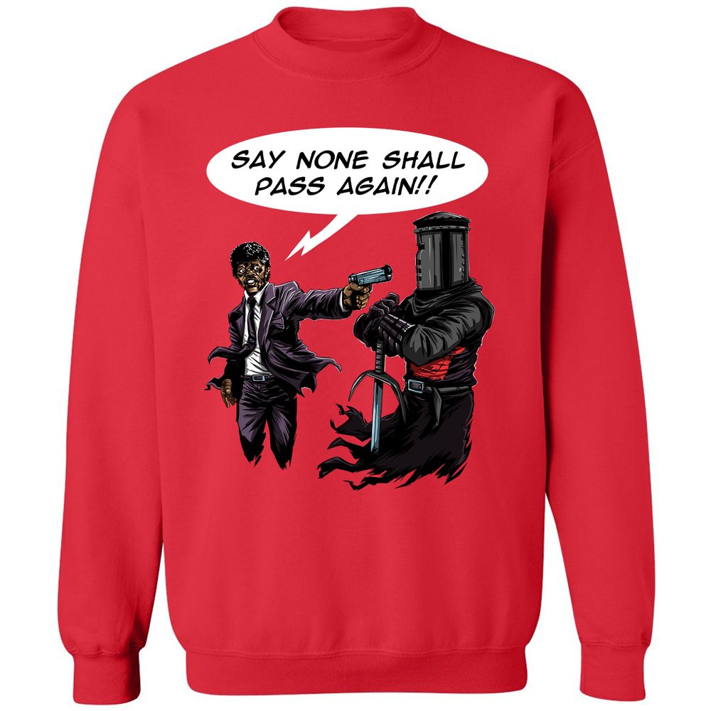 Classic Unisex Sweatshirt - V5T1H9YD - Red - 5