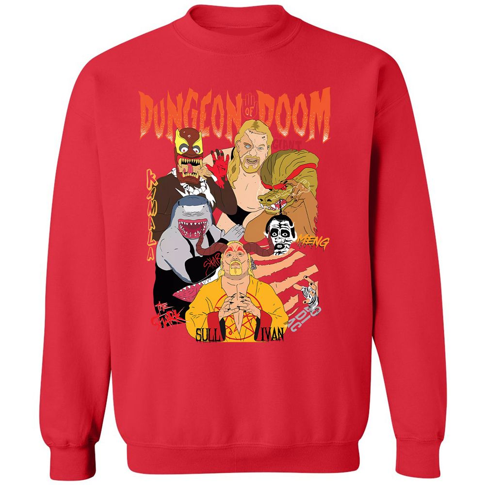 Classic Unisex Sweatshirt - TR67YN5S - Red - 5
