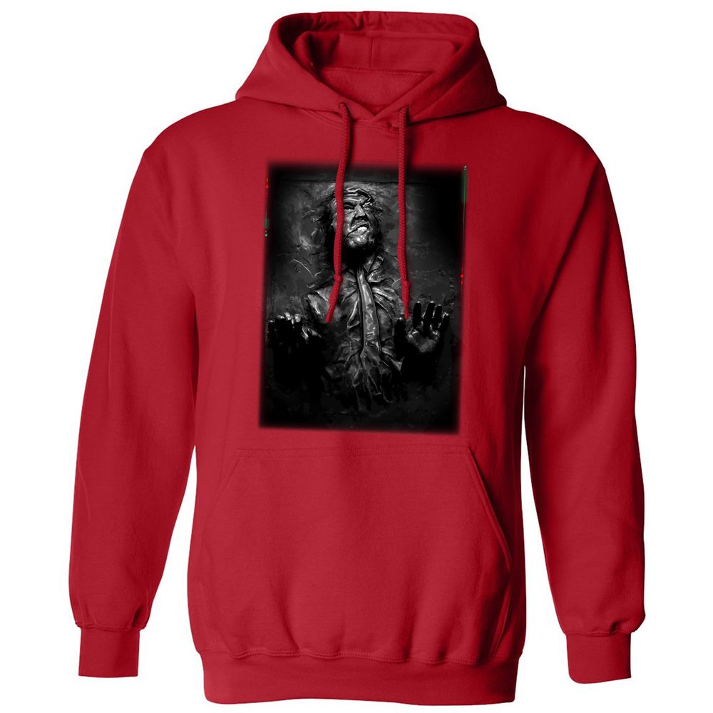 Classic Unisex Hoodie - UYGNFS1M - Red - 5