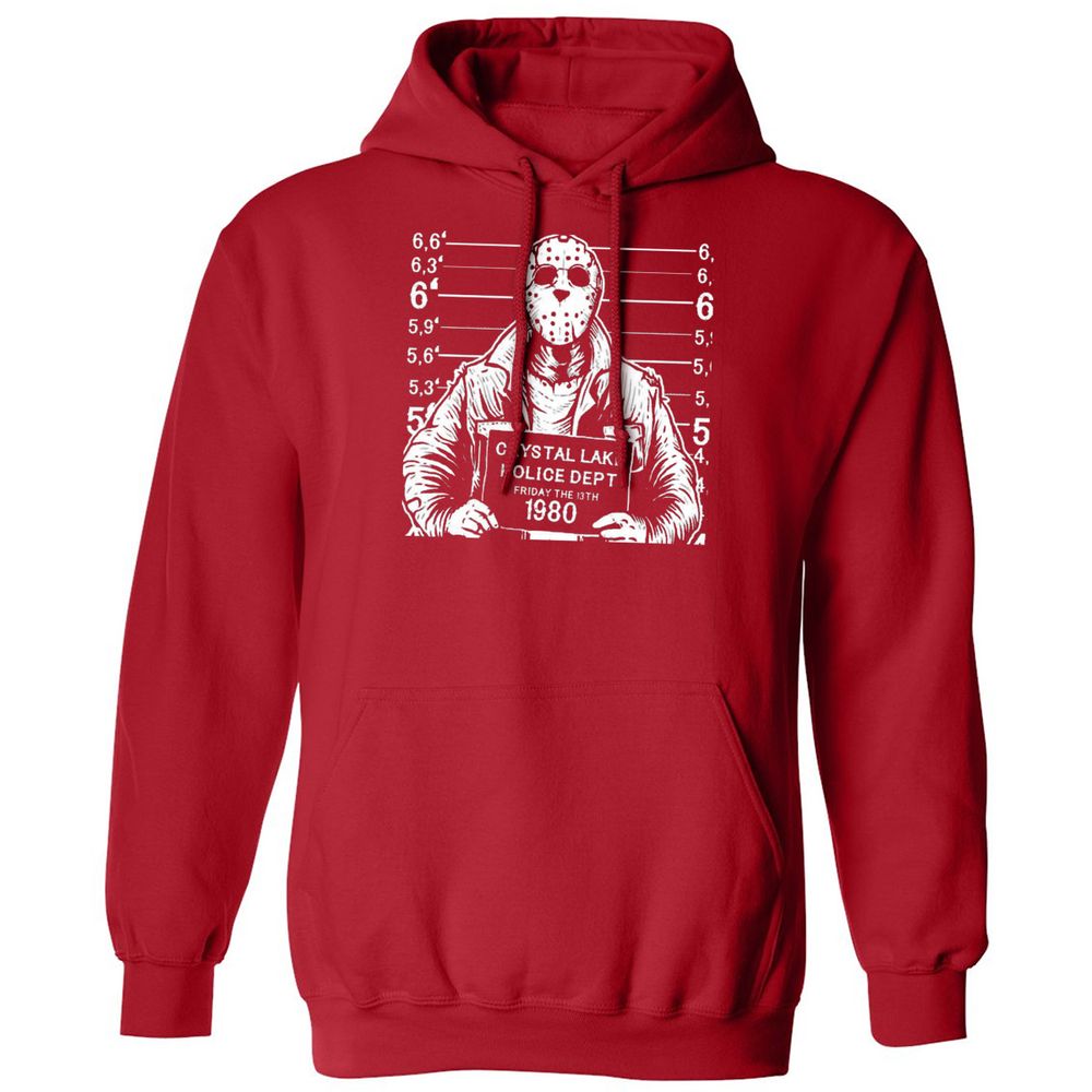 Classic Unisex Hoodie - YCGC6MSB - Red - 5