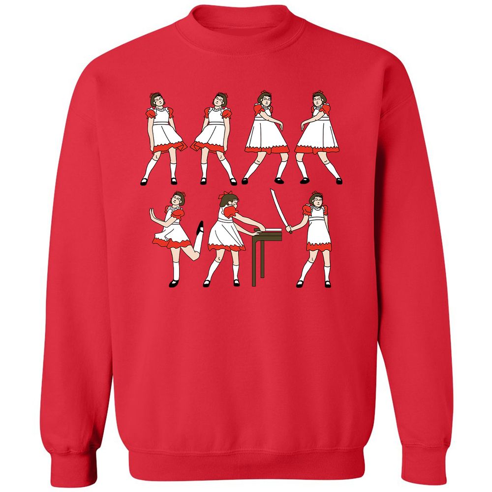 Classic Unisex Sweatshirt - 8HYCHWFX - Red - 5