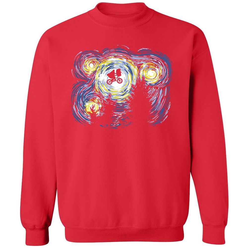 Classic Unisex Sweatshirt - TV1AZJK5 - Red - 5