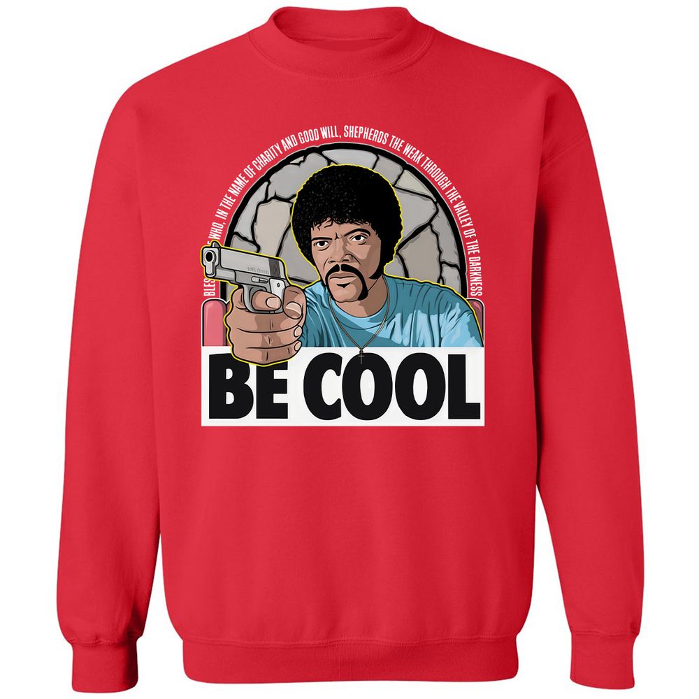 Classic Unisex Sweatshirt - DW9U1CGQ - Red - 5