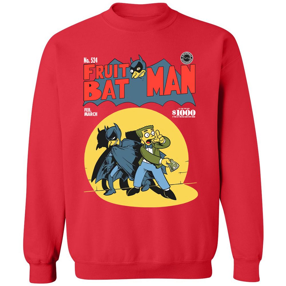 Classic Unisex Sweatshirt - 3HMYG3DQ - Red - 5