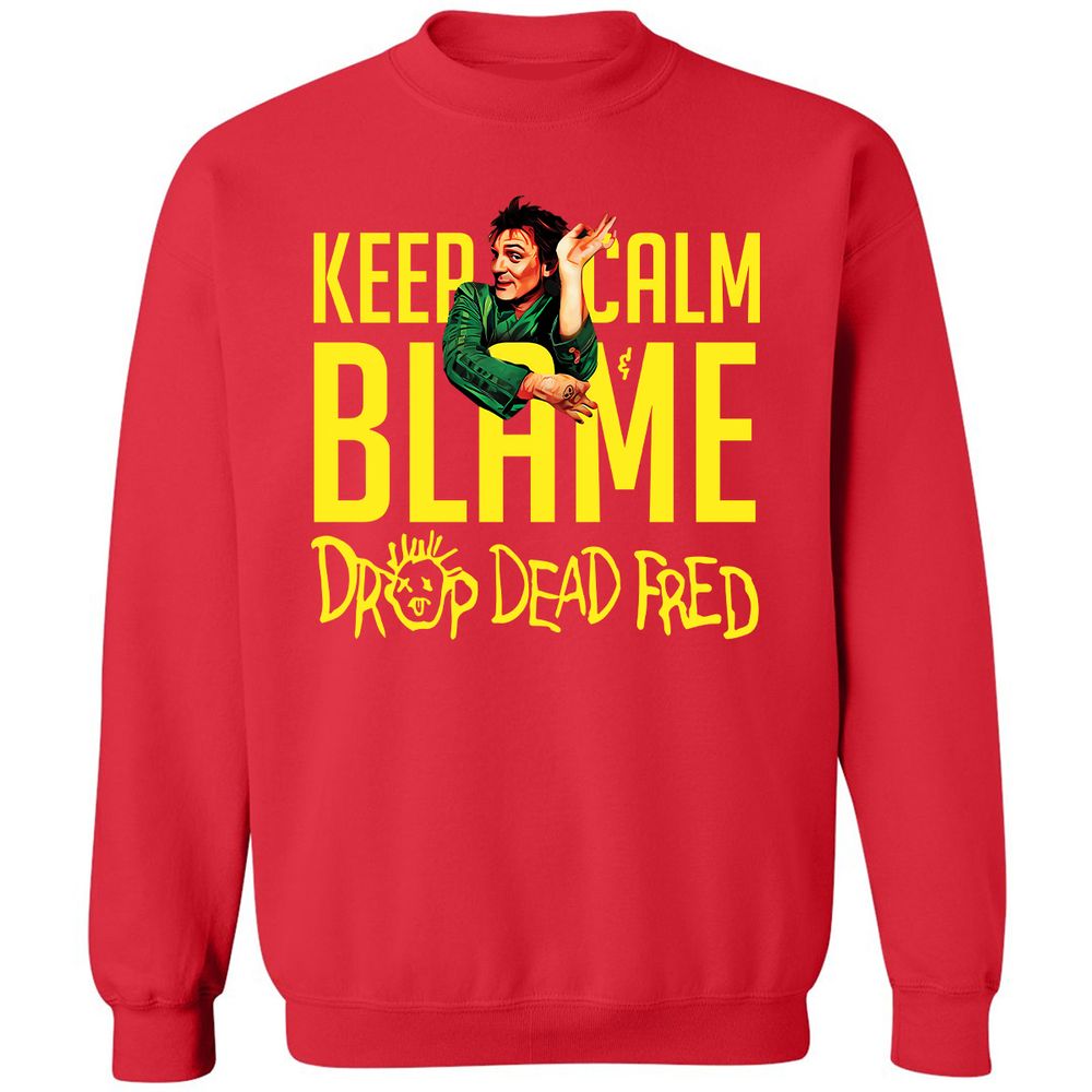 Classic Unisex Sweatshirt - 2GV8VXSD - Red - 5