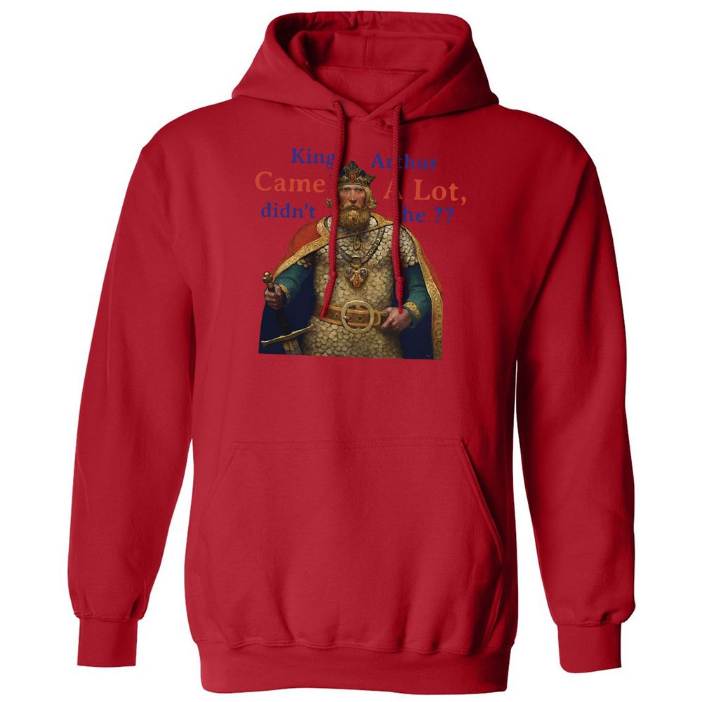 King Arthur Came a Lot - Red - 5