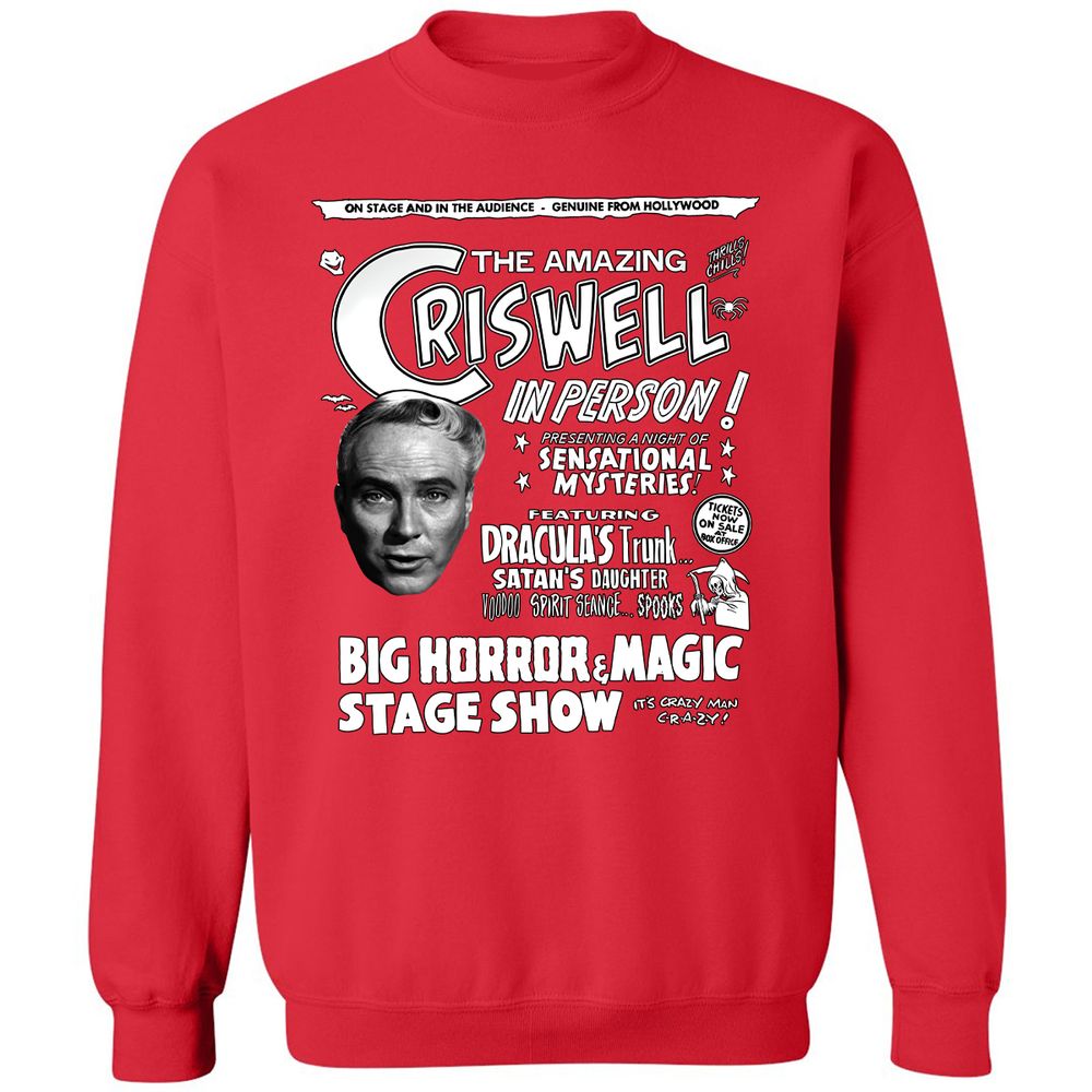 Classic Unisex Sweatshirt - DUWHHCRB - Red - 5