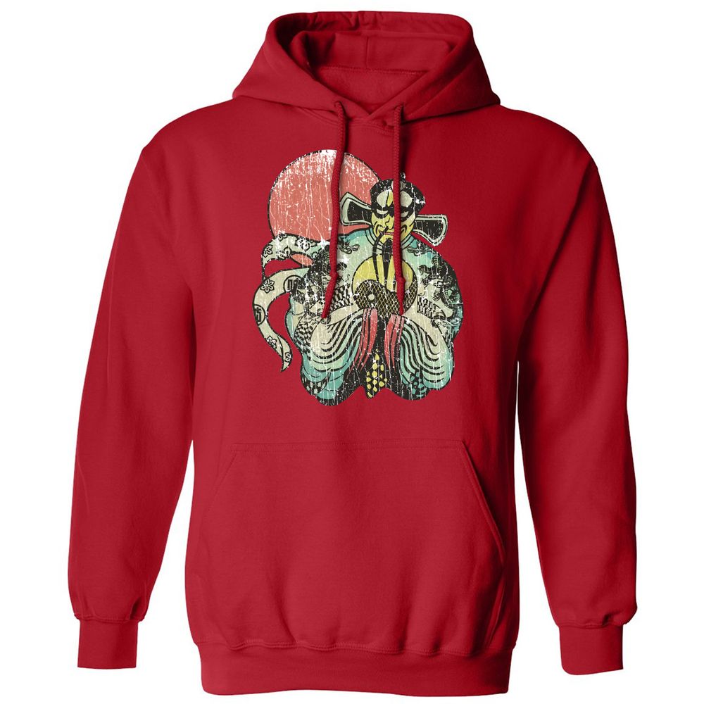 Classic Unisex Hoodie - L1EE62Y8 - Red - 5