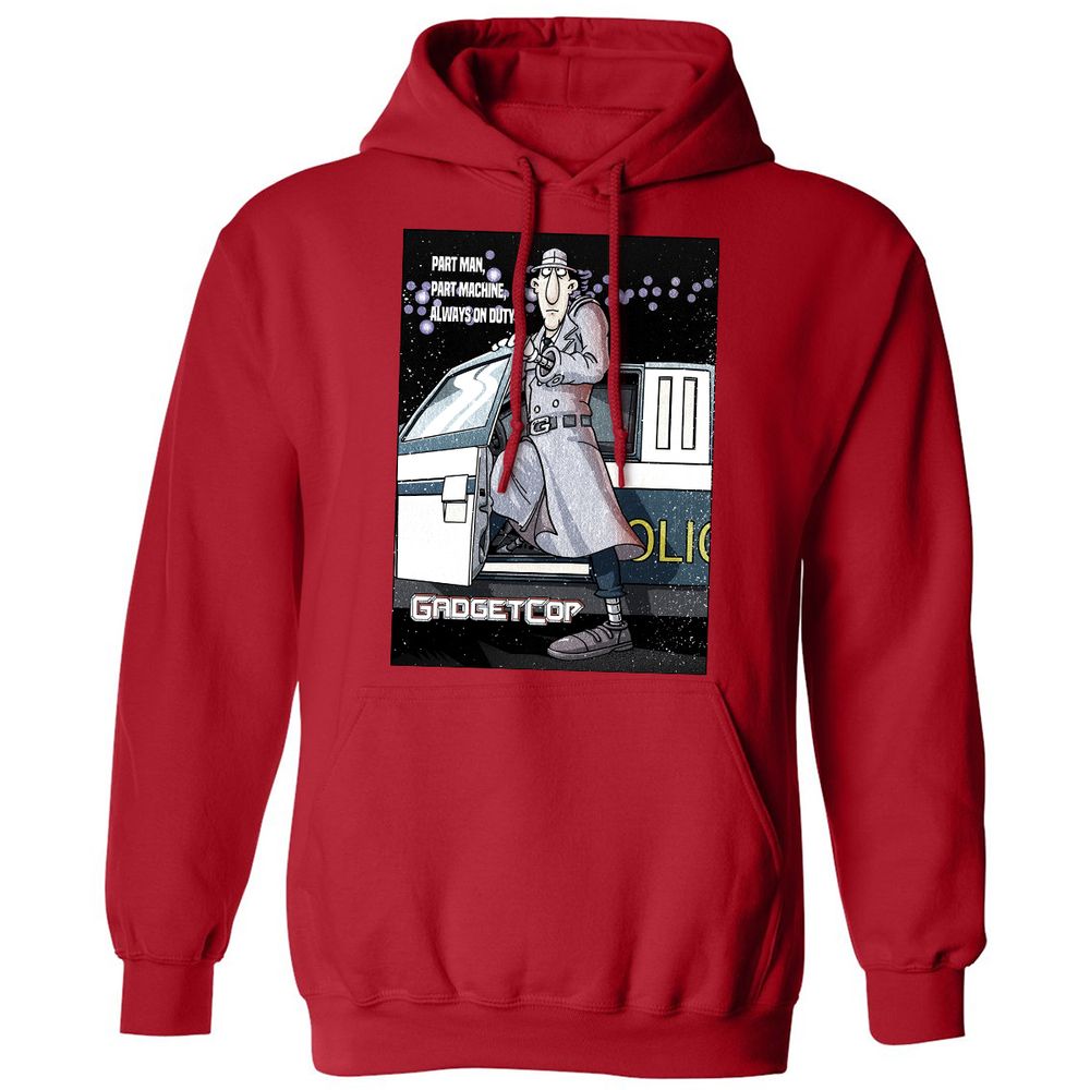 Classic Unisex Hoodie - M95QQ8C7 - Red - 5