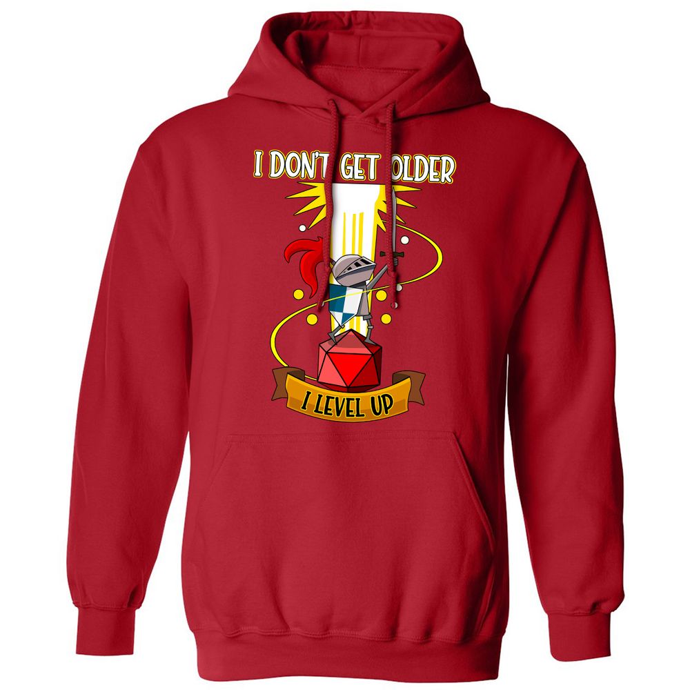 Classic Unisex Hoodie - T51X3H5D - Red - 5