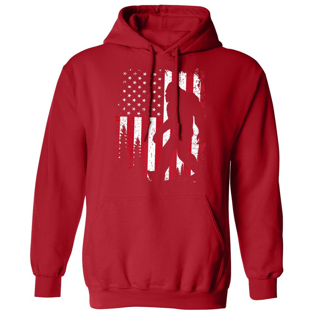 Classic Unisex Hoodie - QTEP714F - Red - 5