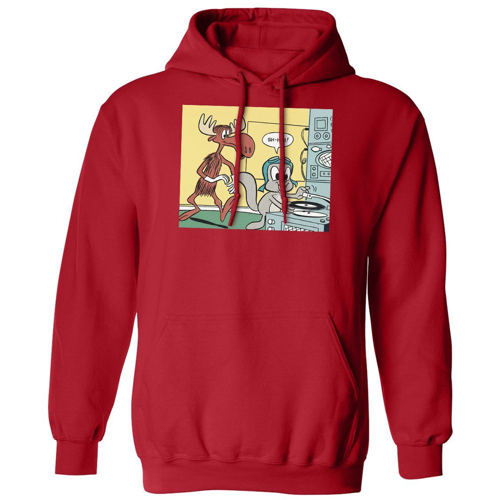 Classic Unisex Hoodie - EGLEH9PG - Red - 5