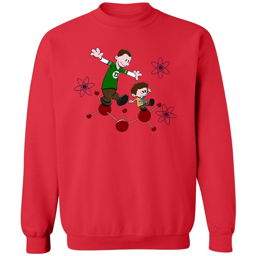 Classic Unisex Sweatshirt - NU1DE3JM - Red - 5