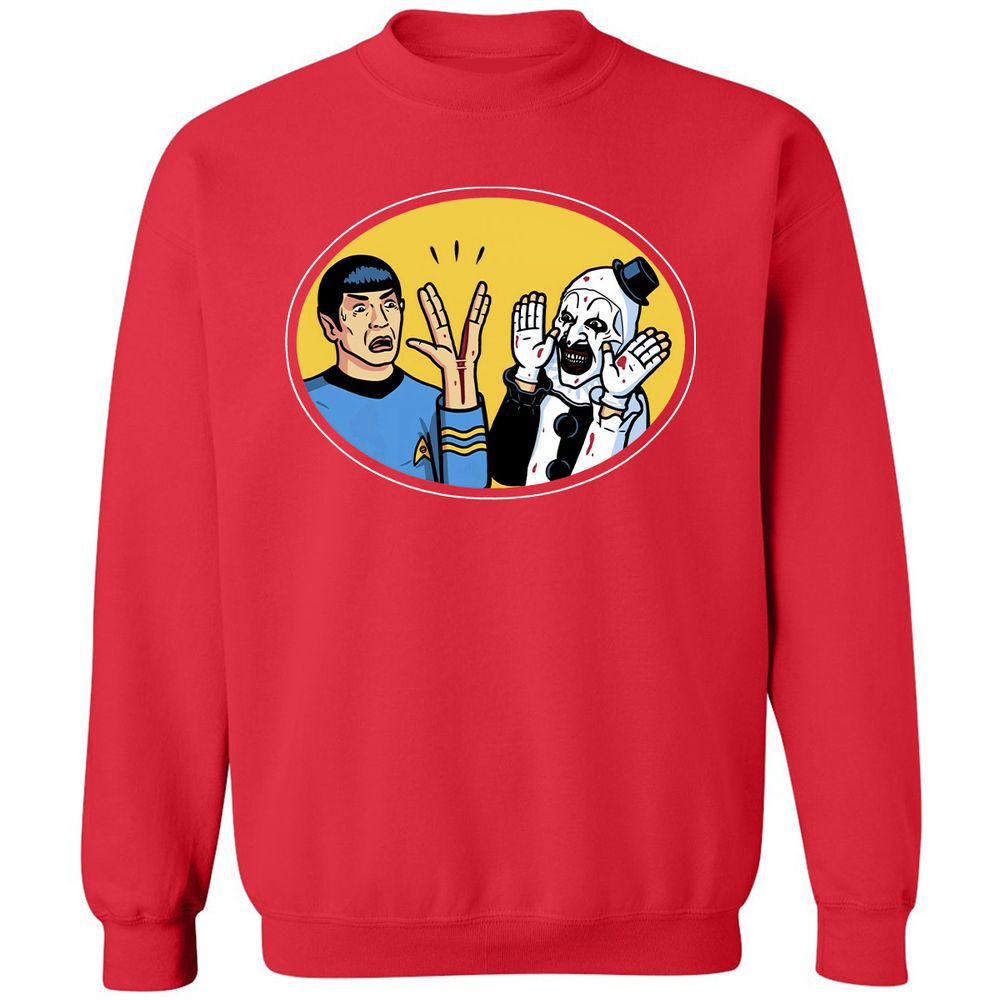 Classic Unisex Sweatshirt - MP1WLGQV - Red - 5