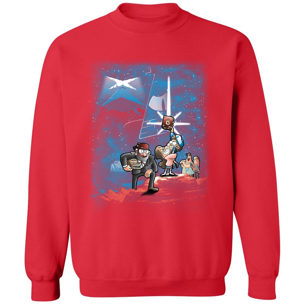 Classic Unisex Sweatshirt - FKL7R4KE - Red - 5
