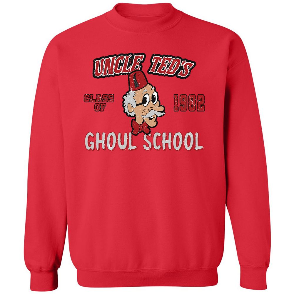 Classic Unisex Sweatshirt - Y95GGKZG - Red - 5