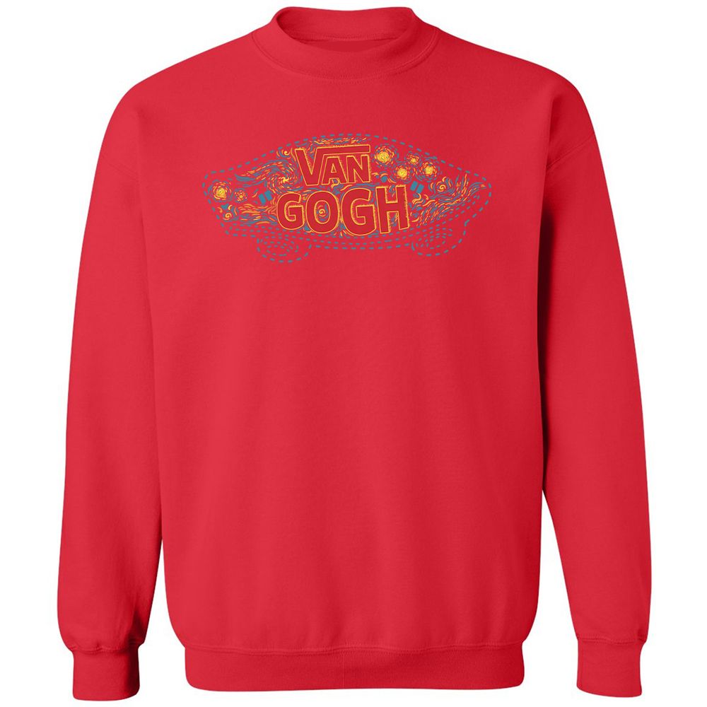 Classic Unisex Sweatshirt - JWUP5R3C - Red - 5