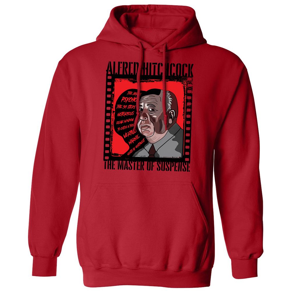 Classic Unisex Hoodie - CY2LZX6C - Red - 5