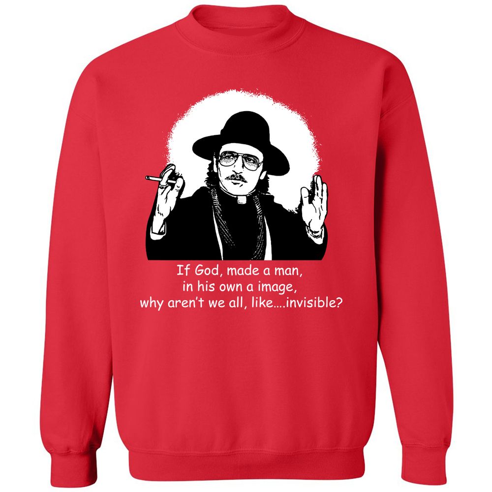 Classic Unisex Sweatshirt - QZ13W3FP - Red - 5