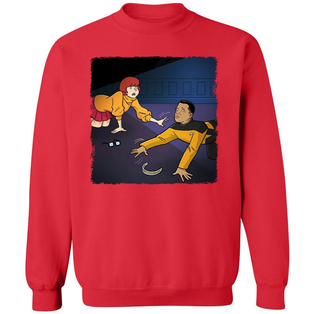 Classic Unisex Sweatshirt - ZL5FA41V - Red - 5