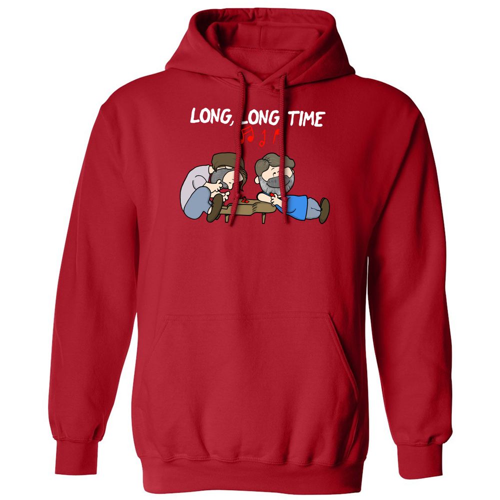 Classic Unisex Hoodie - FE3KDTZJ - Red - 5