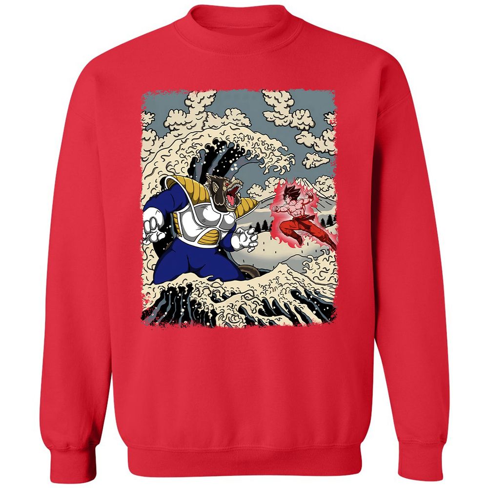 Classic Unisex Sweatshirt - KSN5FMF4 - Red - 5